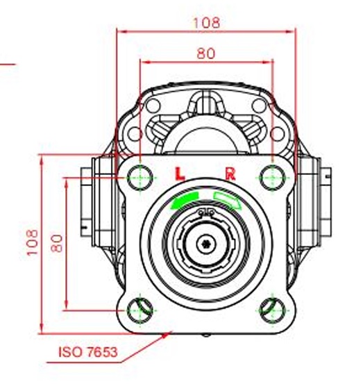 BELD80B14 размеры